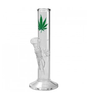 Bong Cristal Leaf Ice Hoja 30 cm.