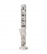 Bong Cristal Black Leaf Ice Calavera 65 cm.