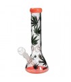 Bong Cristal Ice Breit Leaves 30 cm.