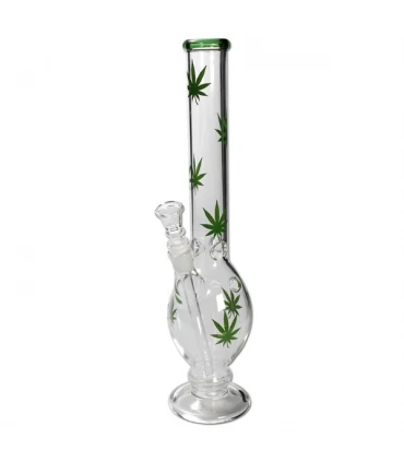 Bong Cristal Ice Leaves 40 cm.