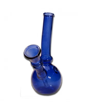 Bong Cristal Cobalto 14 cm