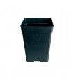 Maceta Cuadrada Negra 20 x 20 x 27.5 cm. - 7 lt.  Cannapot (42 ud.)