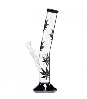 Bong Cristal  Leaves 30 cm.