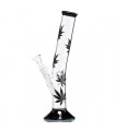 Bong Cristal  Leaves 30 cm.
