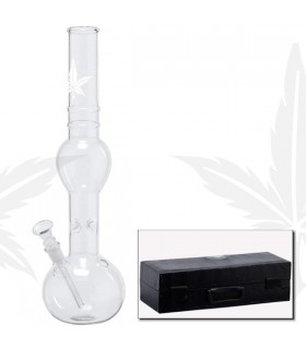 Bong Cristal Caja Leaf 39 cm.