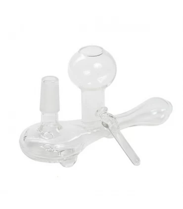 Pipa Cristal Borosilicato BHO 14 mm.