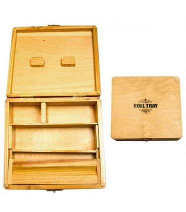 Caja Fumador Roll Tray 17x16 cm.