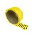 Etiqueta Pincho 17 x 80 mm.   Personalizada  Amarillo 100 u.