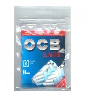 Filtros OCB Slim 6 mm 120 u. x 34 bolsas