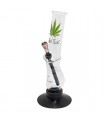 Bong Cristal Black Leaf 27 cm