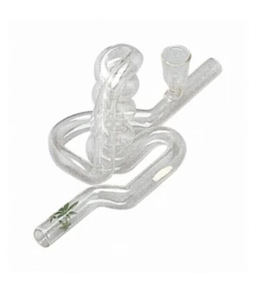 Pipa Cristal Spiral 19 cm