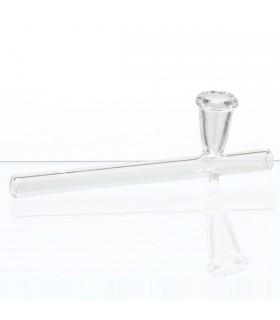 Pipa Cristal Recta 10 cm.