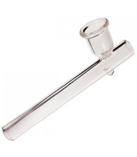 Pipa Cristal Recta 15 cm.