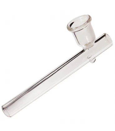 Pipa Cristal Recta 15 cm.