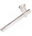 Pipa Cristal Recta 15 cm.