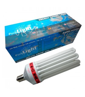 Bombilla CFL Pure Light 200 w Crecimiento